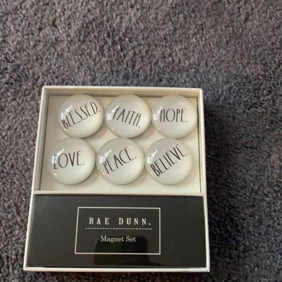 Rae Dunn Six Magnet Set